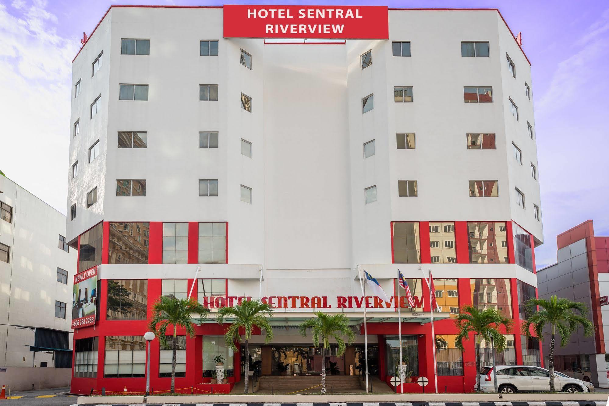 Hotel Sentral Riverview Melaka Bagian luar foto